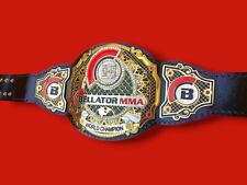 BELLATOR MMA World Champion Replica Belt Adult Size Brass / Zinc Leather