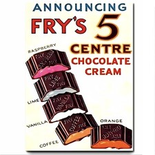 Fry 5 Centre Chocolate Cream