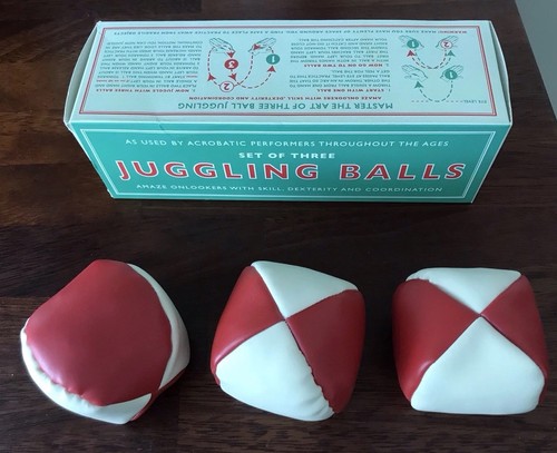 Juggling balls - (set, three)
