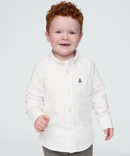 Baby gap boys white oxford - baby,