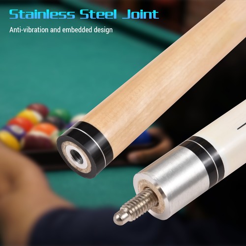 Pool sticks 147cm 9inmaple - pool,