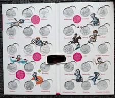 2012 Royal Mint Olympic 50p Coin Collector Album  but No Coins