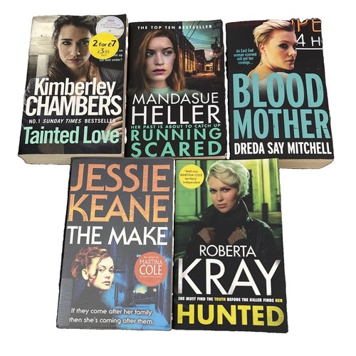 Crime thriller books bundle - bundle, x