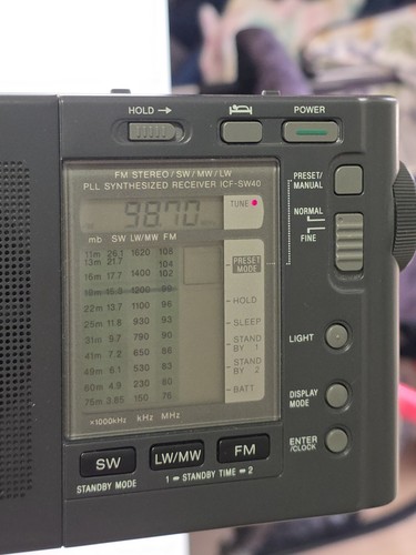 Sony icf sw40 - world, band