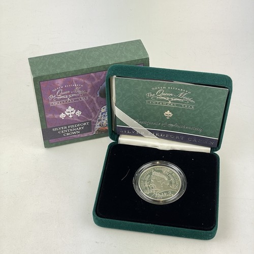 2000 silver piedfort proof - 2000,