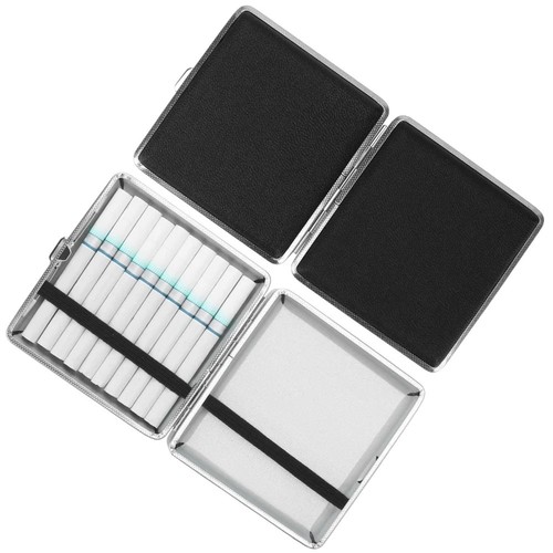 Metal cigarette case for women - metal,