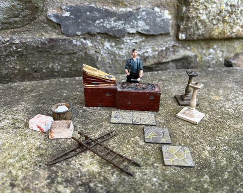 Vintage britains blacksmith - vintage,