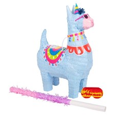 3pc Llama Pinata Set with Pink