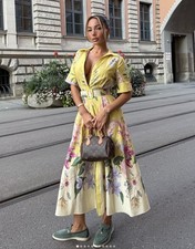 Zara yellow floral - zara,