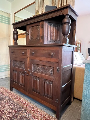 Antique jacobean style oak - antique,