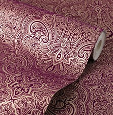 Exclusive Henna Velvet  Damask