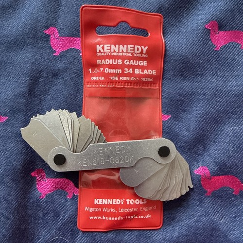 Kennedy tools radius gauge 0 - tools,