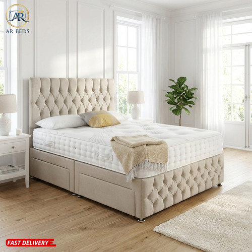 Solid divan base - solid, bed