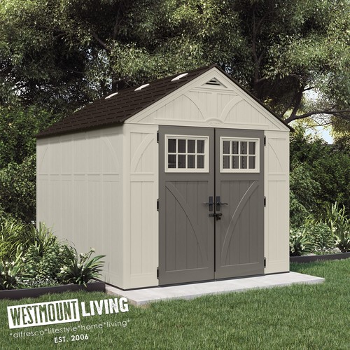 Resin storage shed - storage, 8x10ft