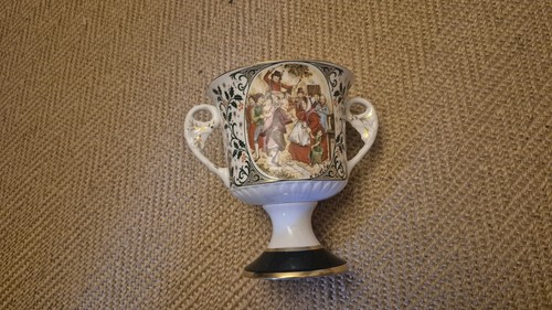 Caverswall christmas goblet - caverswall,