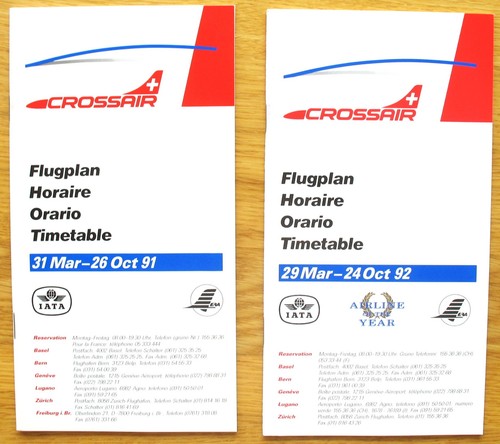 Crossair system airline