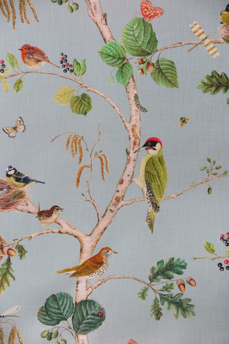 Sanderson curtain fabric - curtain,