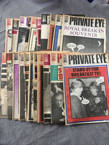 Private eye magazines - magazines, 1982