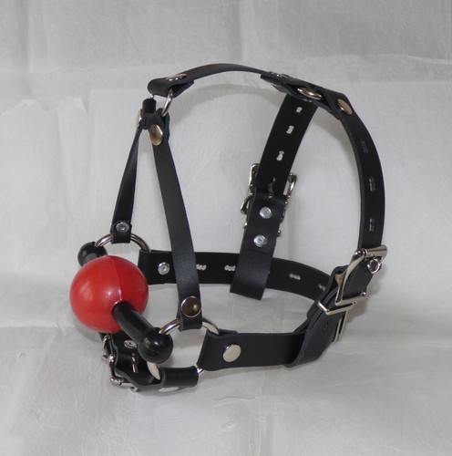 Real leather locking pony play - locking,