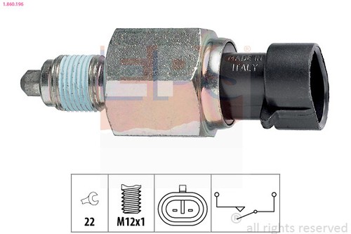 Eps 860 196 switch - eps, reverse