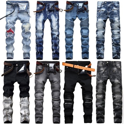 Pants rip men stretch - men's,