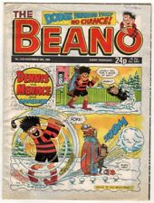 Beano #2470. 18th Nov 1989. Dennis the Menace. DC Thomson. VG/FN.