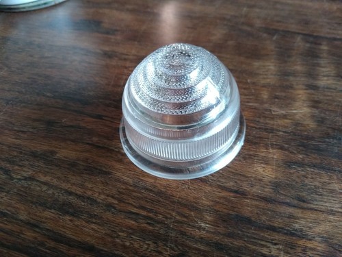 Round beehive clear sidelight - round,