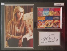 J K ROWLING - Signed 16x12