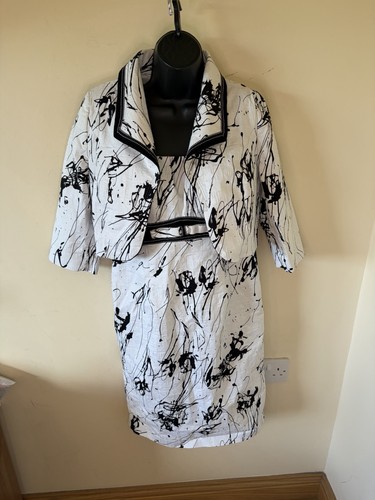 White black dress - white/black, dress/jacket