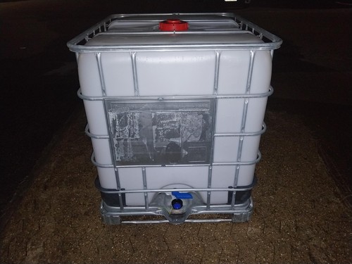 Ibc 1000 litre used but - litre,