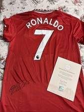 Cristiano Ronaldo Signed