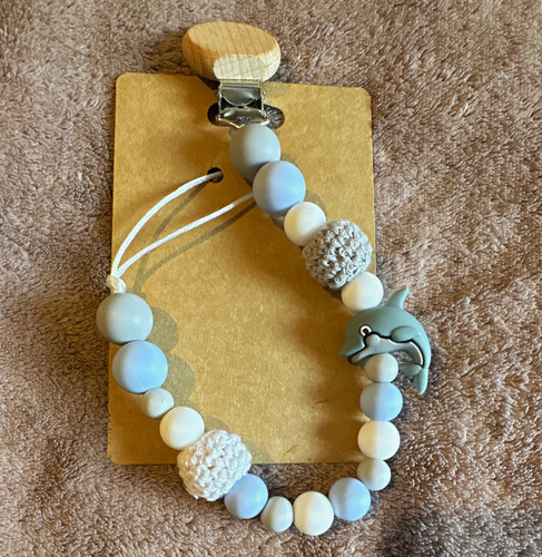 Beaded dummy clip strap - beaded,