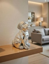 Crystal sparkling bling dog