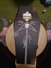 Jack Skellington Plush in Satin Coffin Disney Nightmare Before Christmas