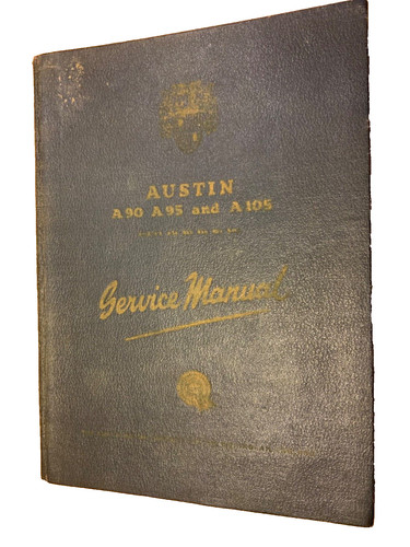 Austin a90 a95 a105 service - a90, &