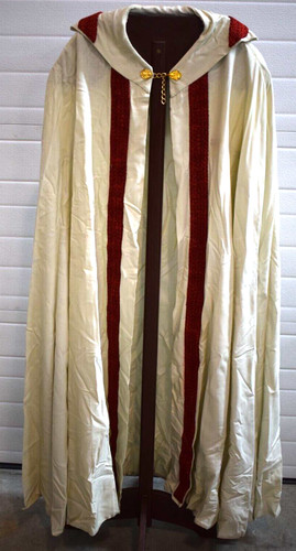 Used white cope with red - used,