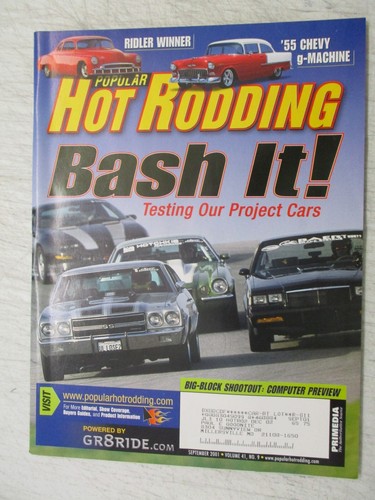 Popular hot rodding magazine - hot,