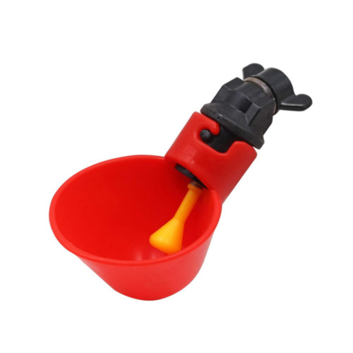 Chicken poultry drinker - chicken, cup