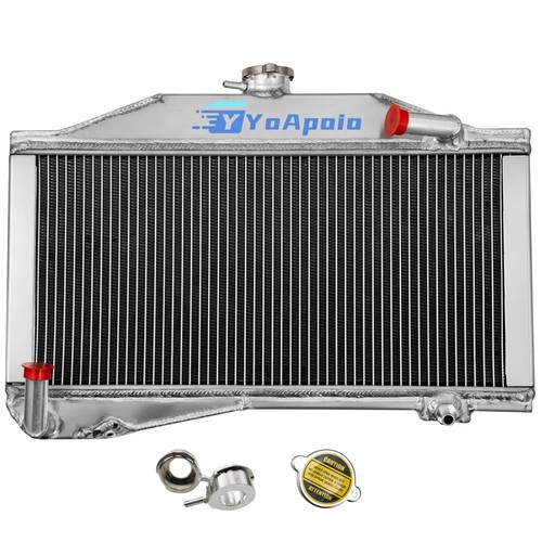 Row aluminum radiator - aluminum, morris