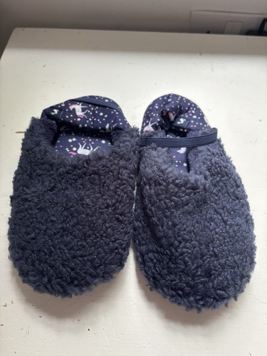 Joules comfy slippers navy - joules,
