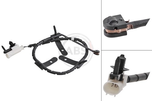 Abs 39786 rear brake pad - abs,