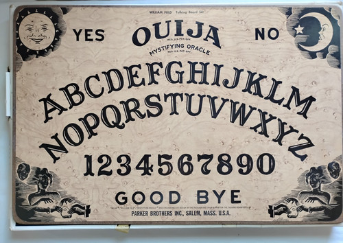 Vintage ouija board mystifying - board,