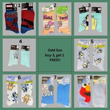 Odd Sox Crazy Socks Mens Size