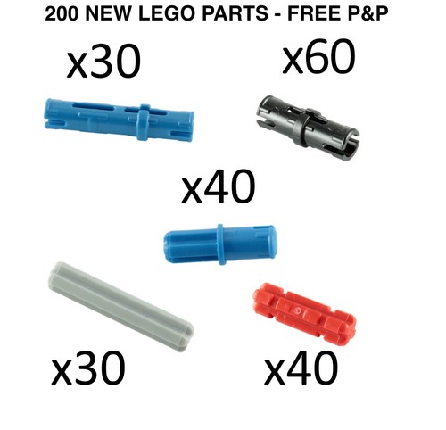 Lego technic 200 new pins - lego,