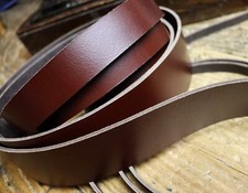 Leather Strap Rich Brown 3mm
