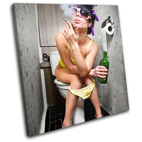 Smoking girl toilet grunge - girl,