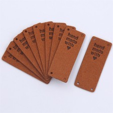 100Pcs Handmade PU Leather
