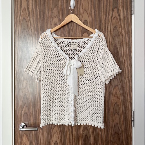 River island cream crochet - river,