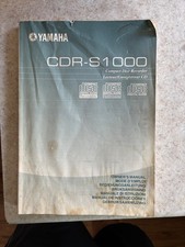 Yamaha cdr s1000 cd - ,