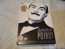 Agatha Christie's Poirot - Complete Collection Series 1-10 - 57 Episodes UK Dvd